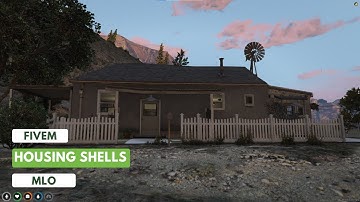 Fivem housing shells | Fivem Mods | Interior & map for Roleplay | FiveM mlo store