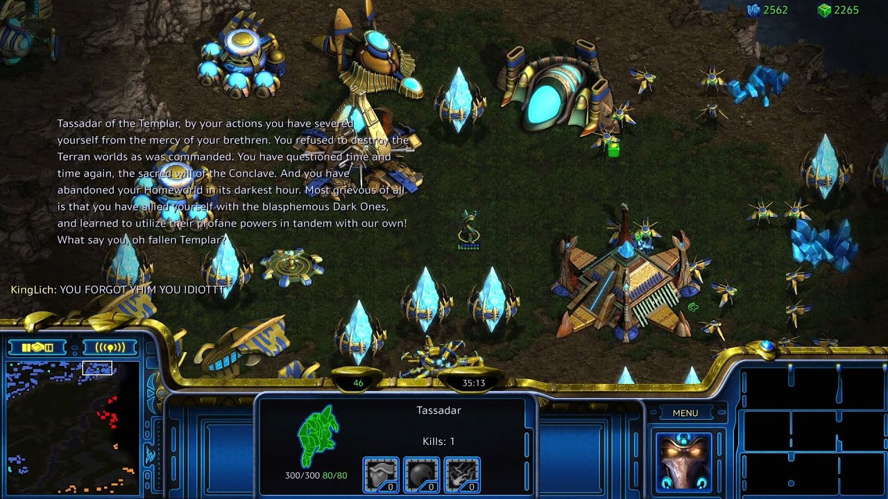 Aldaris arrests Tassadar... or does he? - YouTube