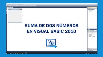 Crear un programa de suma en Visual Basic 10