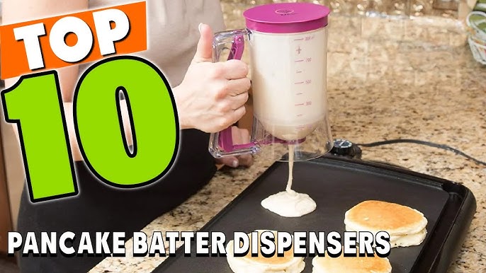 Norpro Batter Dispenser Soft Grip Handle 4 Cups Clear with Measurements