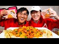 NEW!! SPICY ROSÉ FIRE NOODLES l MUKBANG