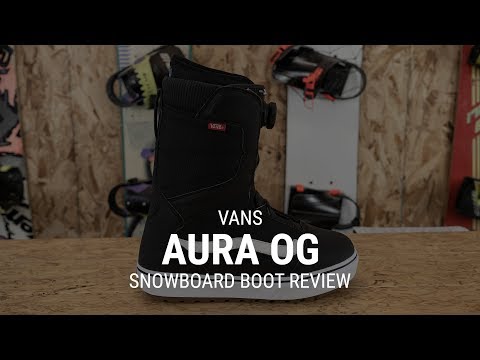 vans aura og snowboard boots review