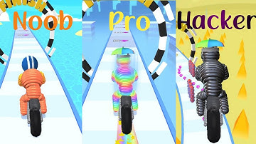 Rope Man Run-3D Android IOS Game! All Levels Gameplay! Asmr Games!