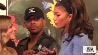 Zendaya Outside The H And M X Erdem Runway Show And Party At The Ebell Club In Los Angeles Mp4 Hd