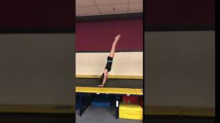 Donkey Kicks on Trampoline