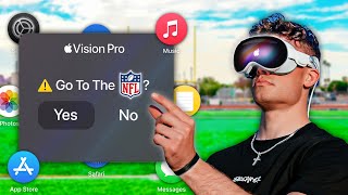 I Trained For The NFL In Apple Vision Pro