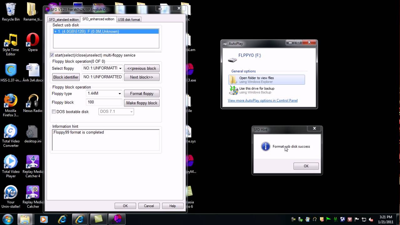 floppy disk emulator software windows 7