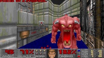 Doom E1M6 UV Fast in 3m44s by Archy