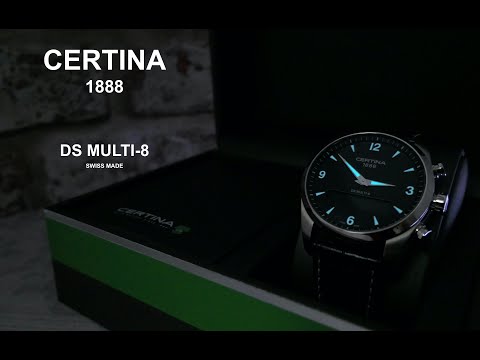 CERTINA DS Multi-8 FULL Review + Tutorial - SWISS MADE