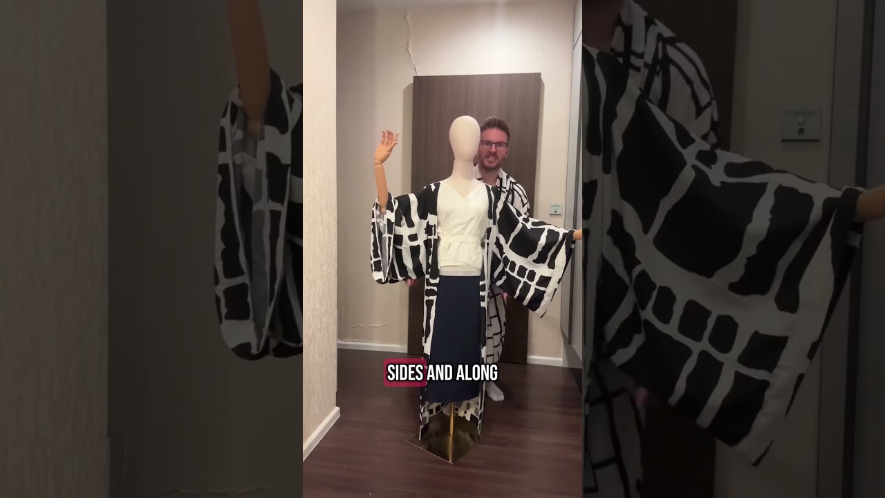 👘 Kimono Jacket 👘 Quickest Sew ! Make Your Kimono In 30 Minutes