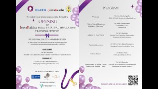 Inauguration of JeevaRaksha Skill and Virtual Simulation Training Center