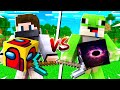 KARA DELİK VS AMONG US ŞANS BLOKLARI - Minecraft Lucky Wars