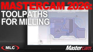 Mastercam 2026 | Updates To OptiRough & Area Roughing Toolpaths for Milling