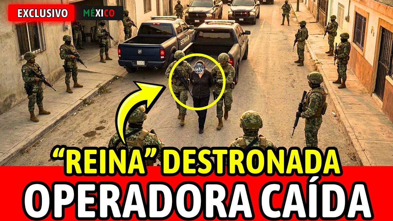 ¡CAYÓ “LA REINA”! Marinos capturan a la OPERADORA FINANCIERA #1 del Cártel del Golfo
