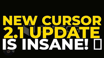 NEW Cursor 2.1 Update is INSANE! 🤯