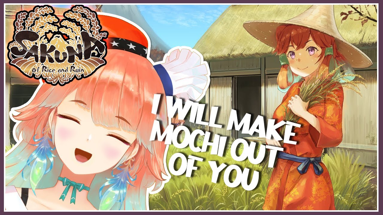 【Sakuna: Of Rice and Ruin】RICERICERICERICERICERICERICERICEcrackers #kfp #キアライブ