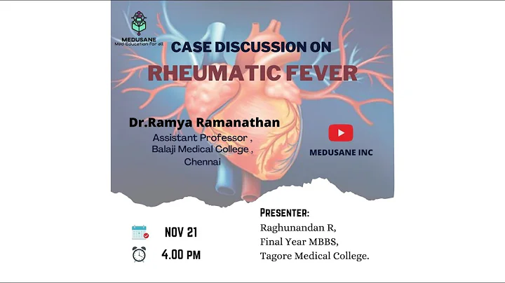 Rheumatic Fever | Case Presentation - Pediatrics | Dr.Ramya  M.D., | MEDUSANE