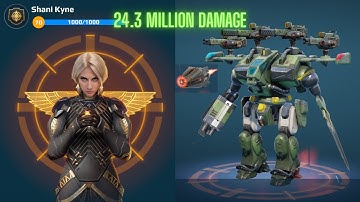NEW  Sword Unit PILOT + Hiruko Drone + Unstable Conduit | 24.3 Million Damage | War Robots