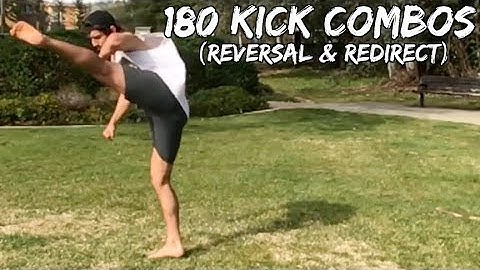180 Kick Combos: Reversal & Redirect Transition | Tricking Tutorial #113