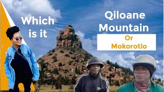Qiloane Mountain| inspired Basotho🇱🇸,s Mokorotlo |Basotho hat,should it be called mokorotlo