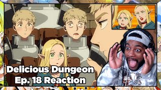 WE GOT A COUPLE IMPOSTERS AMONG US!!! Delicious in Dungeon Episode 18 Reaction