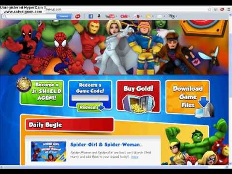 Marvel Super Hero Squad Online codes 2013 - YouTube