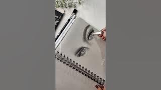 Testing Brustro White Charcoal on Toned Paper 🤩 | #charcoalart #charcoaldrawing #realismart