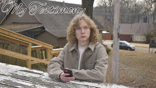 My Testimony.