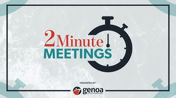 2-Minute Meetings - Transitioning a Technical Team