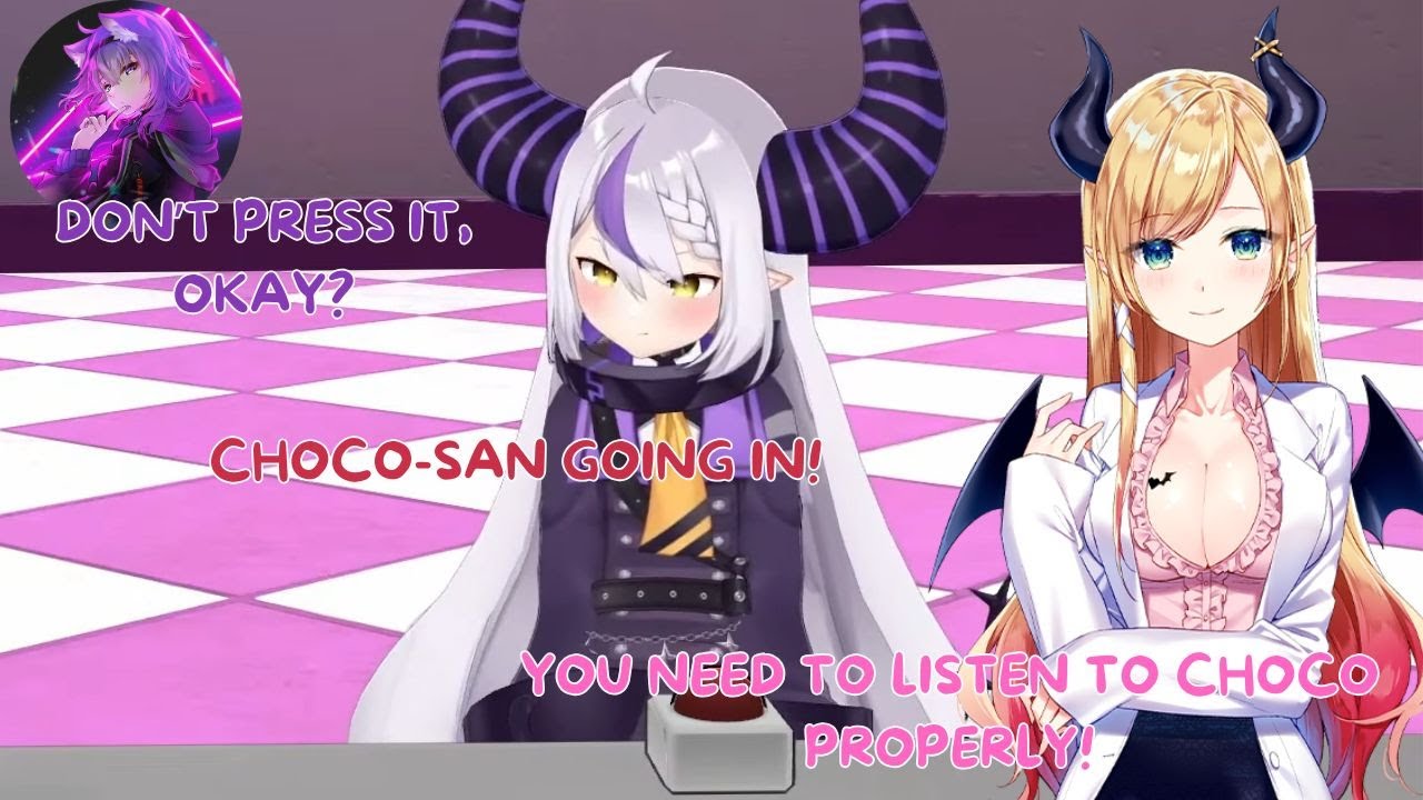 Laplus Almost Lost It to Choco-sensei ASMR 〖HOLOLIVE〗