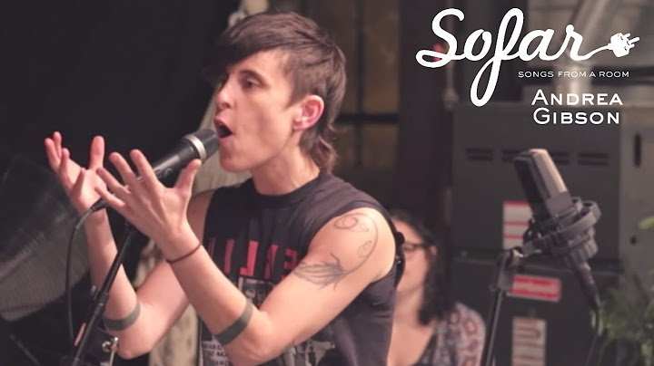 Andrea Gibson - Maybe I Need You | Sofar NYC