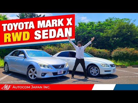 Toyota Mark X authentic rear-wheel-drive sedan | Buy used Mark X from Japan