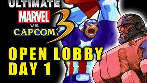 UMVC3: New Team Open Lobby - Part 1