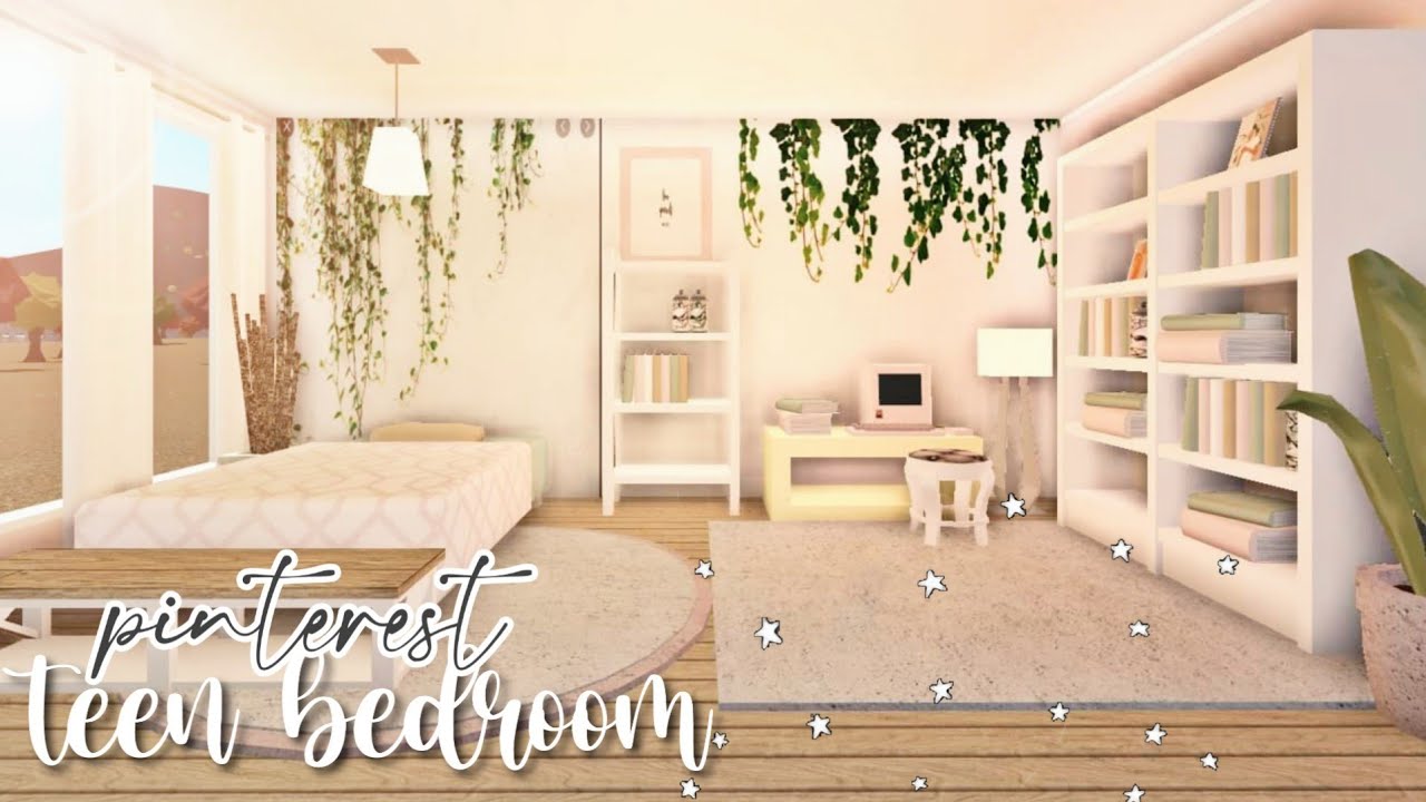 BLOXBURG: Aesthetic Teen Bedroom NO GAME-PASS 6k only ♡ - YouTube