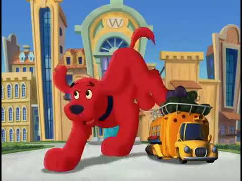 Clifford the Big Red Dog in ''Escape from the Tummy Tunnel Mansion''