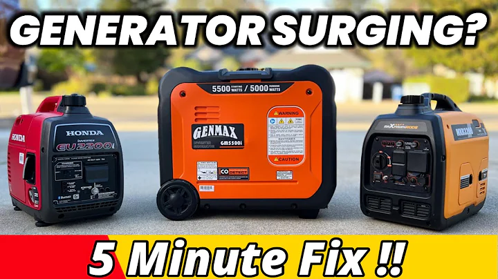 Quick Fix for Generator Idling Issues and Startup Failure
