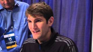 Jeff Withey Talks to the Media