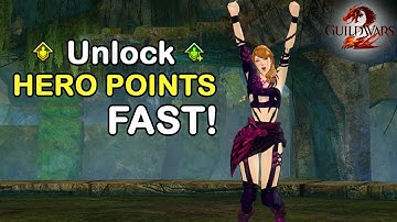 The FASTEST Way to Get Hero Points in Guild Wars 2 2025!