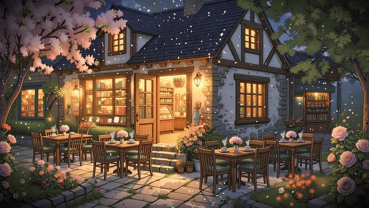 Late Night Chillhop in 4K 🌌 Calm Beats for Focus & Deep Sleep