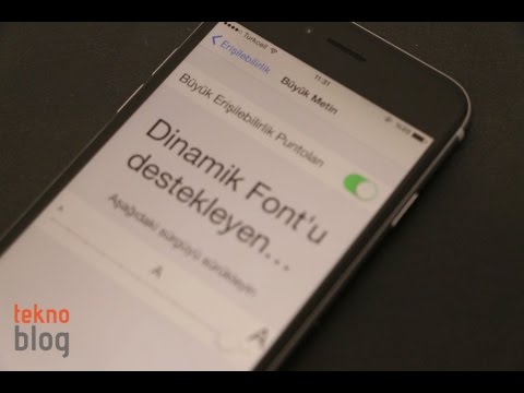 Video: İPhone'da kelimeleri nasıl kalın yaparsınız?