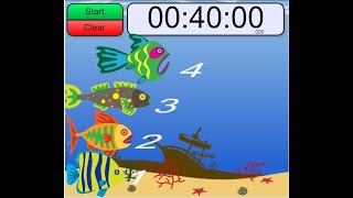 40 Minutes- Fish Timer