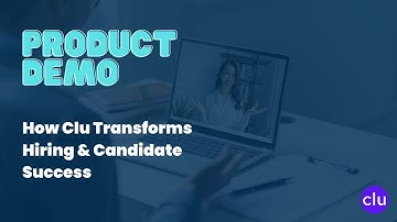 Clu Demo - How Our AI Transforms Hiring & Candidate Success