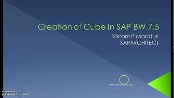 #04 SAP BW 7.5  Project 1 Part 1