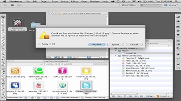 Update Illustrator Linked Files