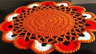 Wow ! Beautiful Table Mat | Tapet / Doily / Thalpose | Handmade Crochet Pattern| Babee'sWorld