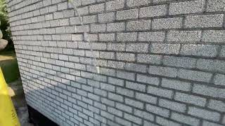 Watertest Na Het Impregneren Van De Gevel.