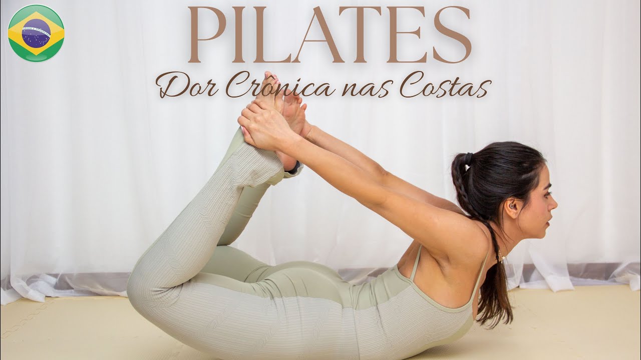 25 MIN FORÇA E ALÍVIO DE DOR NAS COSTAS | Pilates com Fisioterapeuta Para Dor Crônica e Postura