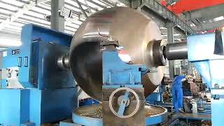 Sphere turning lathe C65160 valve ball turning lathe