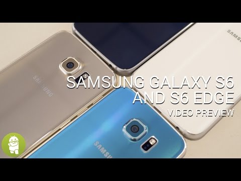 Предварительный просмотр видео Samsung Galaxy S6 и S6 Edge