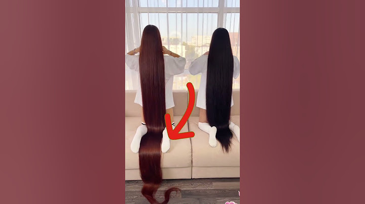 The girl with the longest hair. #youtubeshorts #shorts